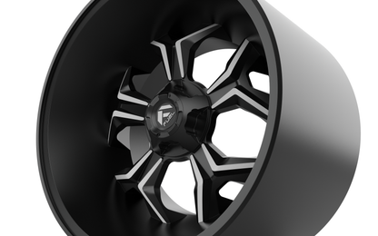 STL FILE FUEL OFF-ROAD AVENGER WHEEL 3D PRINT MODEL - ARTISTIT