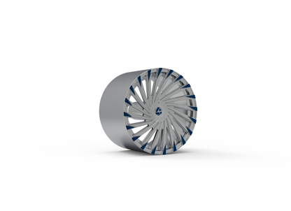 STL FILE AZARA AZA-501 WHEEL 3D MODEL - ARTISTIT
