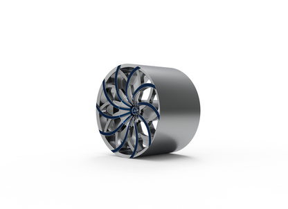 STL FILE AZARA AZA-504 WHEEL 3D MODEL - ARTISTIT