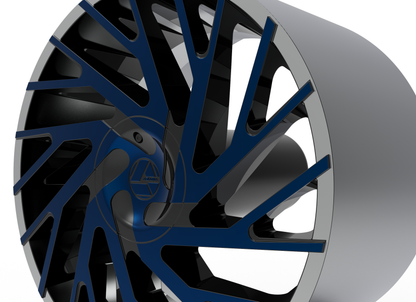 STL FILE AZARA AZA-505 WHEEL 3D MODEL - ARTISTIT