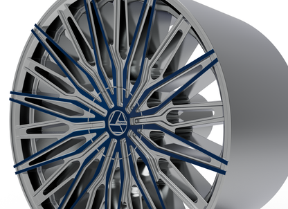 STL FILE AZARA AZA-522 WHEEL 3D MODEL - ARTISTIT