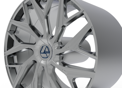 STL FILE AZARA AZA-527 WHEEL 3D MODEL - ARTISTIT