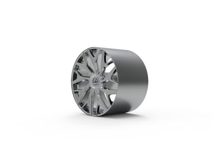 STL FILE AZARA AZA-527 WHEEL 3D MODEL - ARTISTIT