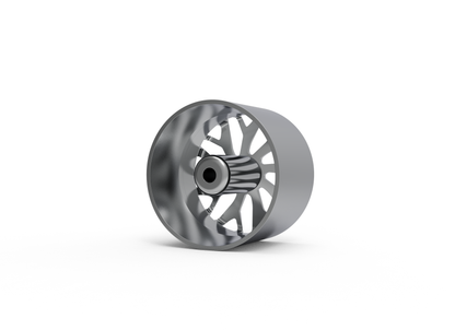 STL FILE AZARA AZA-527 WHEEL 3D MODEL - ARTISTIT