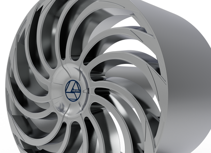 STL FILE AZARA AZA-534 WHEEL 3D MODEL - ARTISTIT