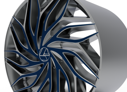 STL FILE AZARA AZA-537 WHEEL 3D MODEL - ARTISTIT