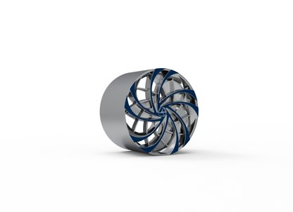 STL FILE AZARA AZA-540 WHEEL 3D MODEL - ARTISTIT