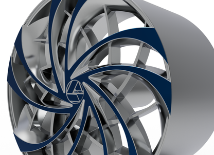 STL FILE AZARA AZA-540 WHEEL 3D MODEL - ARTISTIT