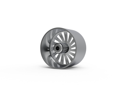 STL FILE AZARA AZX-102 WHEEL 3D MODEL - ARTISTIT