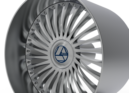 STL FILE AZARA AZX-103 WHEEL 3D MODEL - ARTISTIT