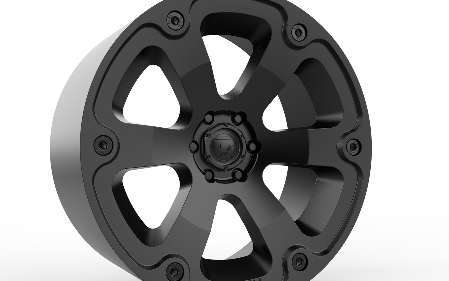 STL FILE FUEL OFF-ROAD BEAST WHEEL 3D PRINT MODEL - ARTISTIT