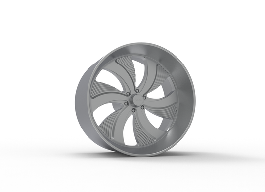 FOOSE BEL AIR 6 WHEEL 3D MODEL