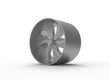 STL FILE FOOSE BEL AIR 6 WHEEL 3D MODEL - ARTISTIT