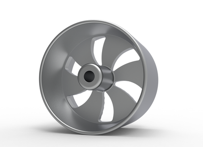 STL FILE FOOSE BEL AIR 6 WHEEL 3D MODEL - ARTISTIT