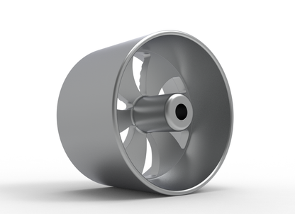 STL FILE FOOSE BEL AIR 6 WHEEL 3D MODEL - ARTISTIT