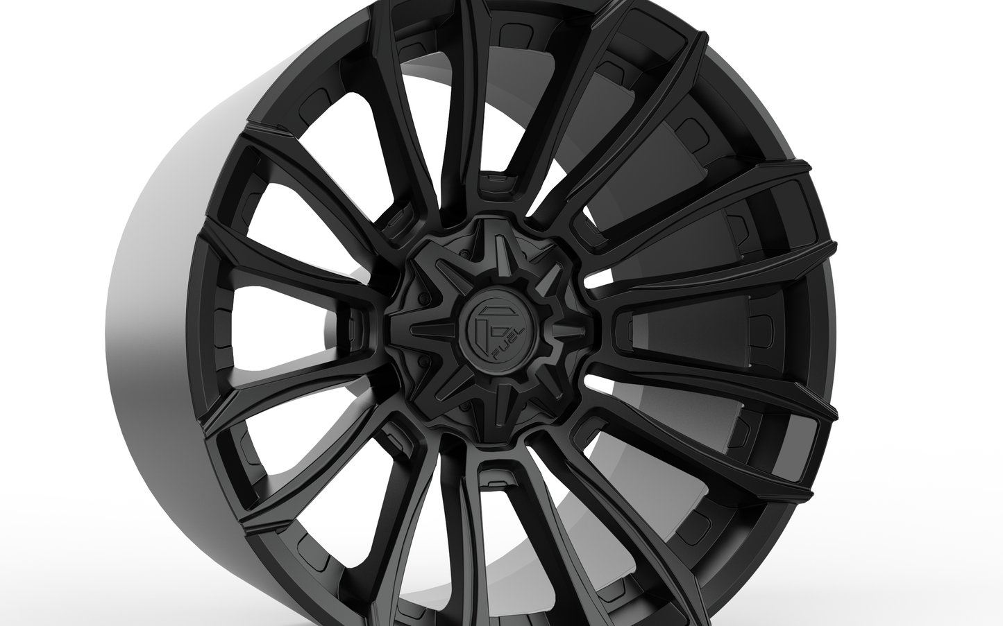 STL FILE FUEL OFF-ROAD BLADE WHEEL 3D PRINT MODEL - ARTISTIT