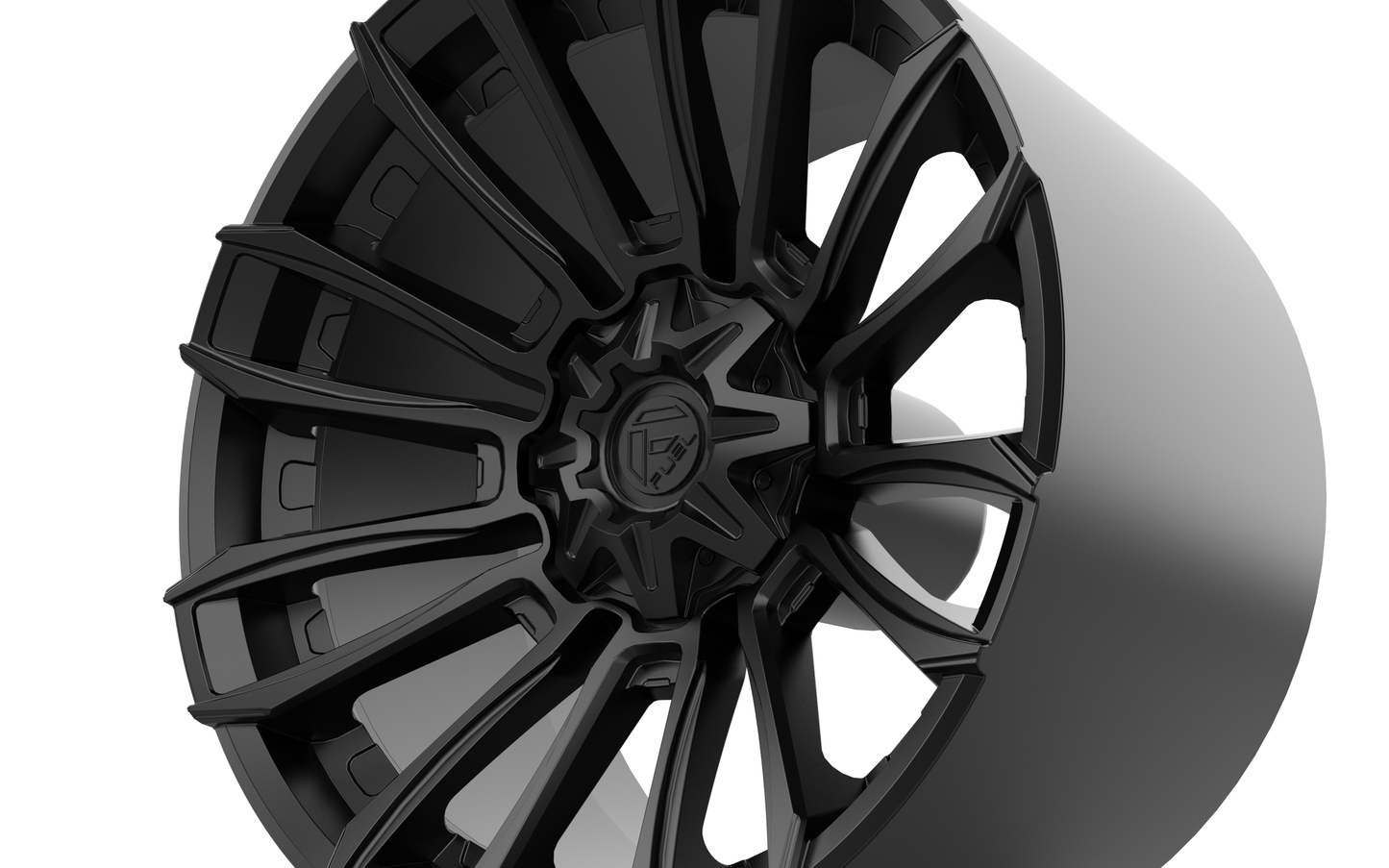 STL FILE FUEL OFF-ROAD BLADE WHEEL 3D PRINT MODEL - ARTISTIT