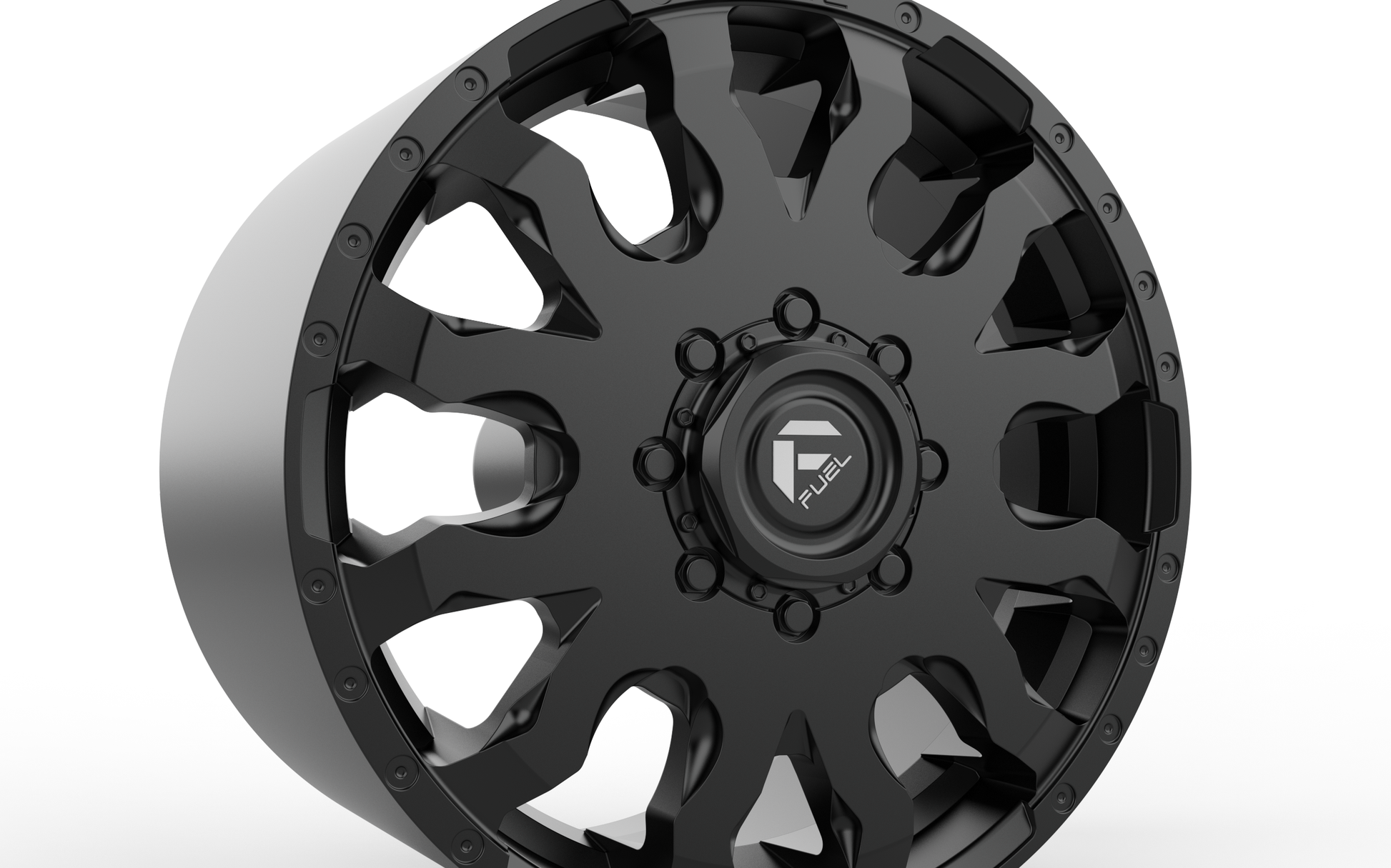 STL FILE FUEL OFF-ROAD BLITZ DUALLY WHEEL 3D PRINT MODEL - ARTISTIT