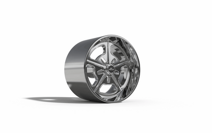 STL FILE BILLET SPECIALTIES BONNEVILLE wheel 3D MODEL - ARTISTIT