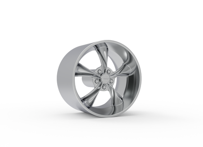 STL FILE AMERICAN RACING BOSS TT WHEEL 3D MODEL - ARTISTIT