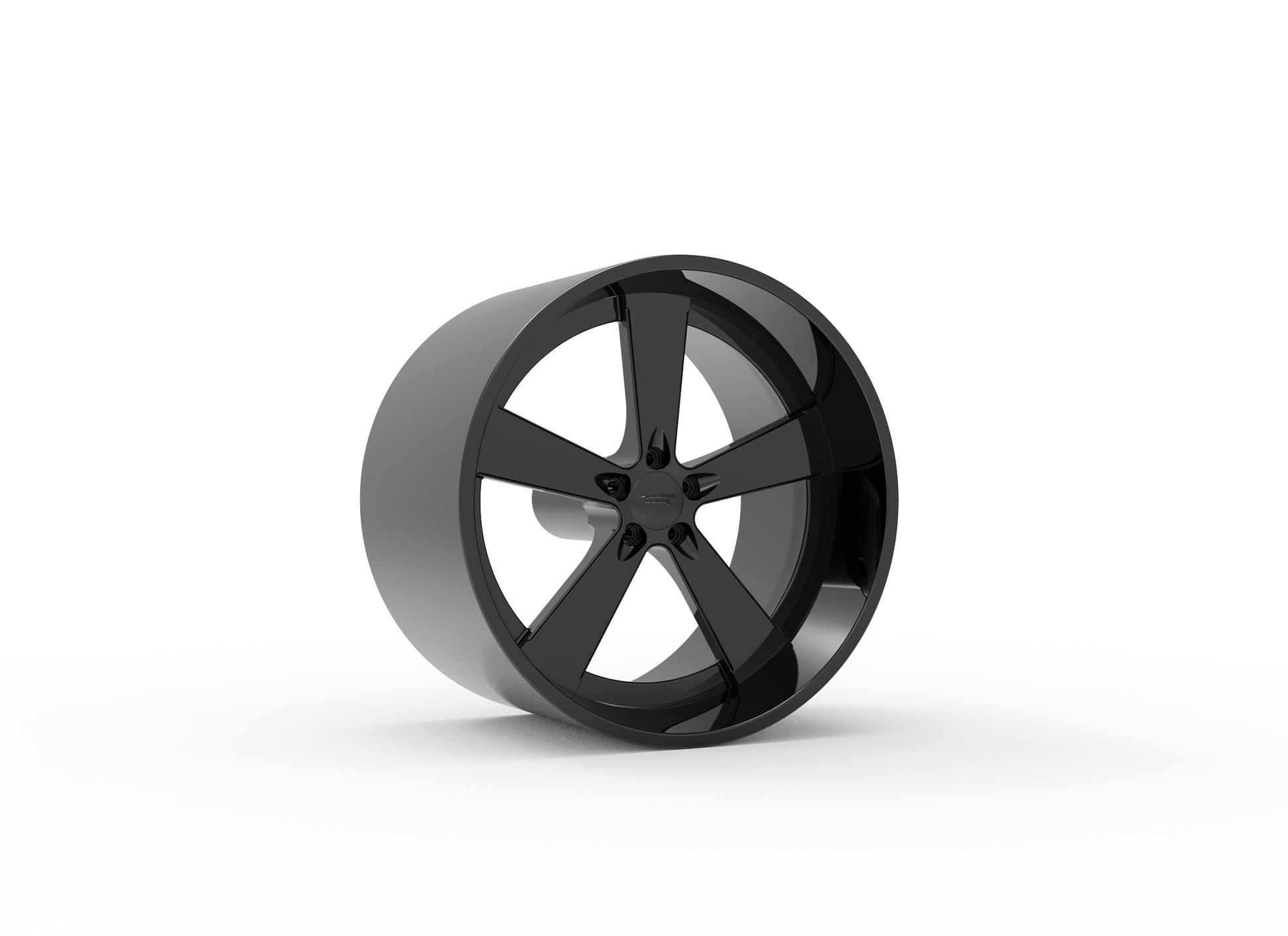 STL FILE AMERICAN RACING BURNOUT WHEEL 3D MODEL - ARTISTIT