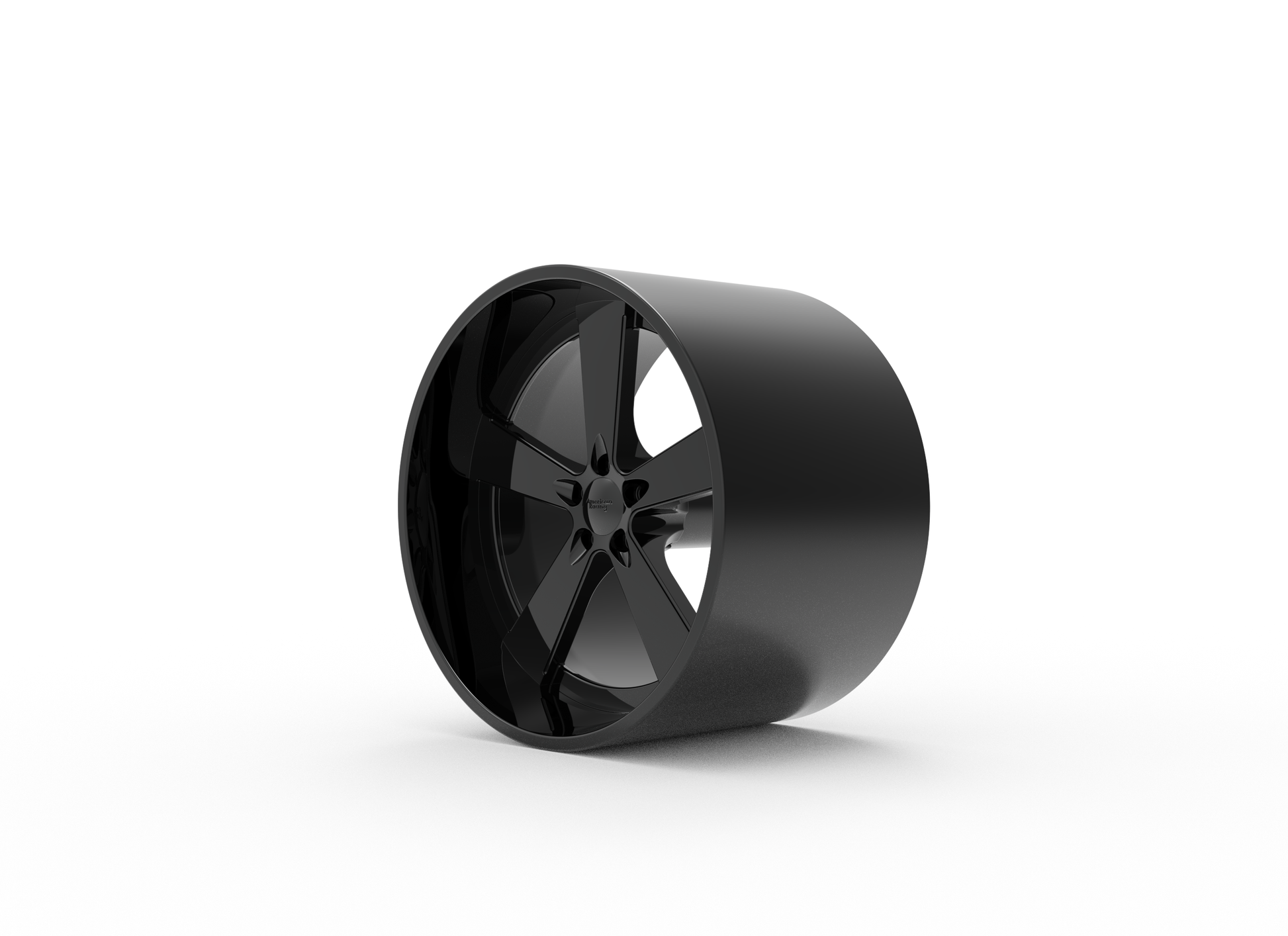 STL FILE AMERICAN RACING BURNOUT WHEEL 3D MODEL - ARTISTIT