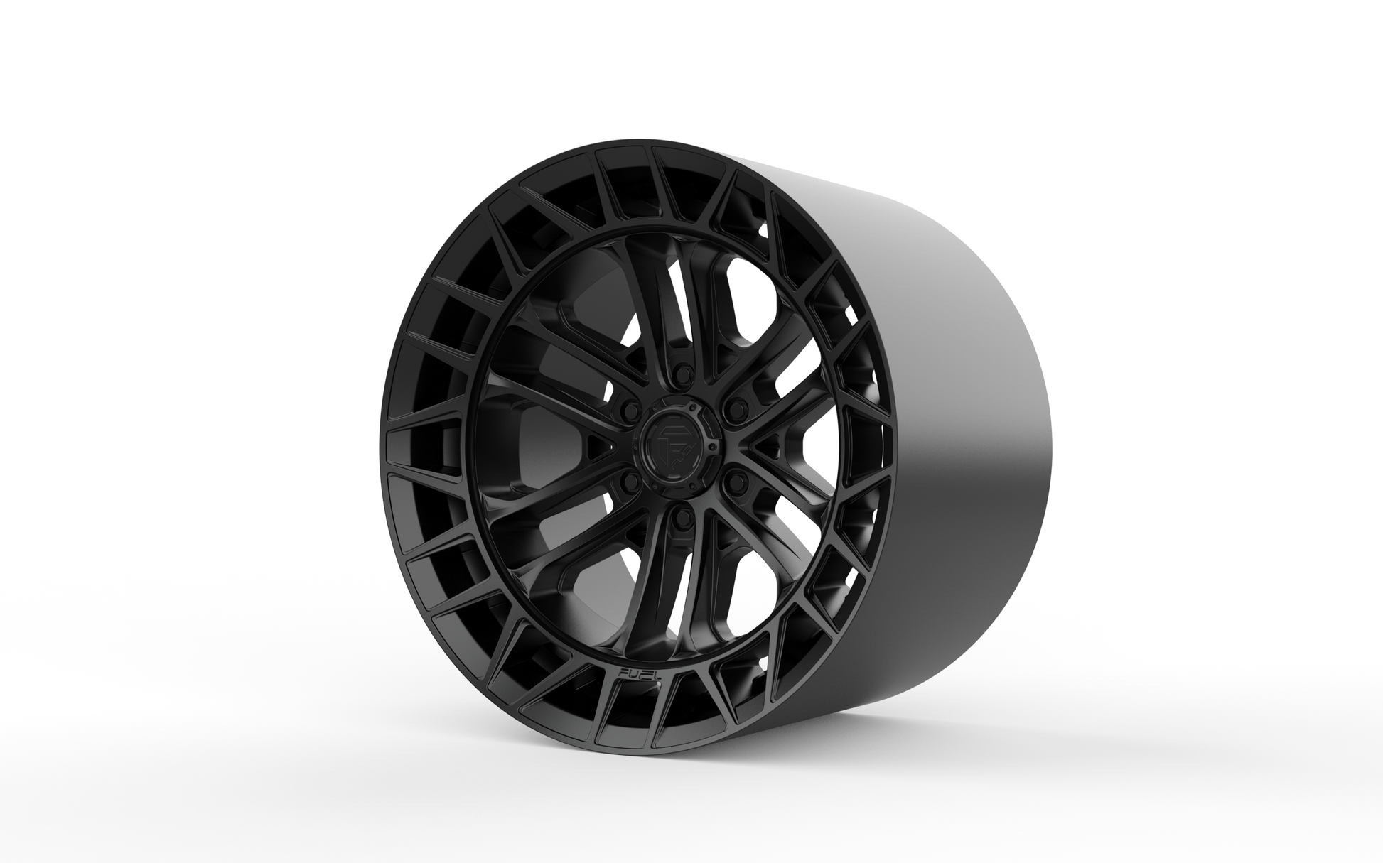STL FILE FUEL OFF-ROAD CELSIUS WHEEL 3D PRINT MODEL - ARTISTIT