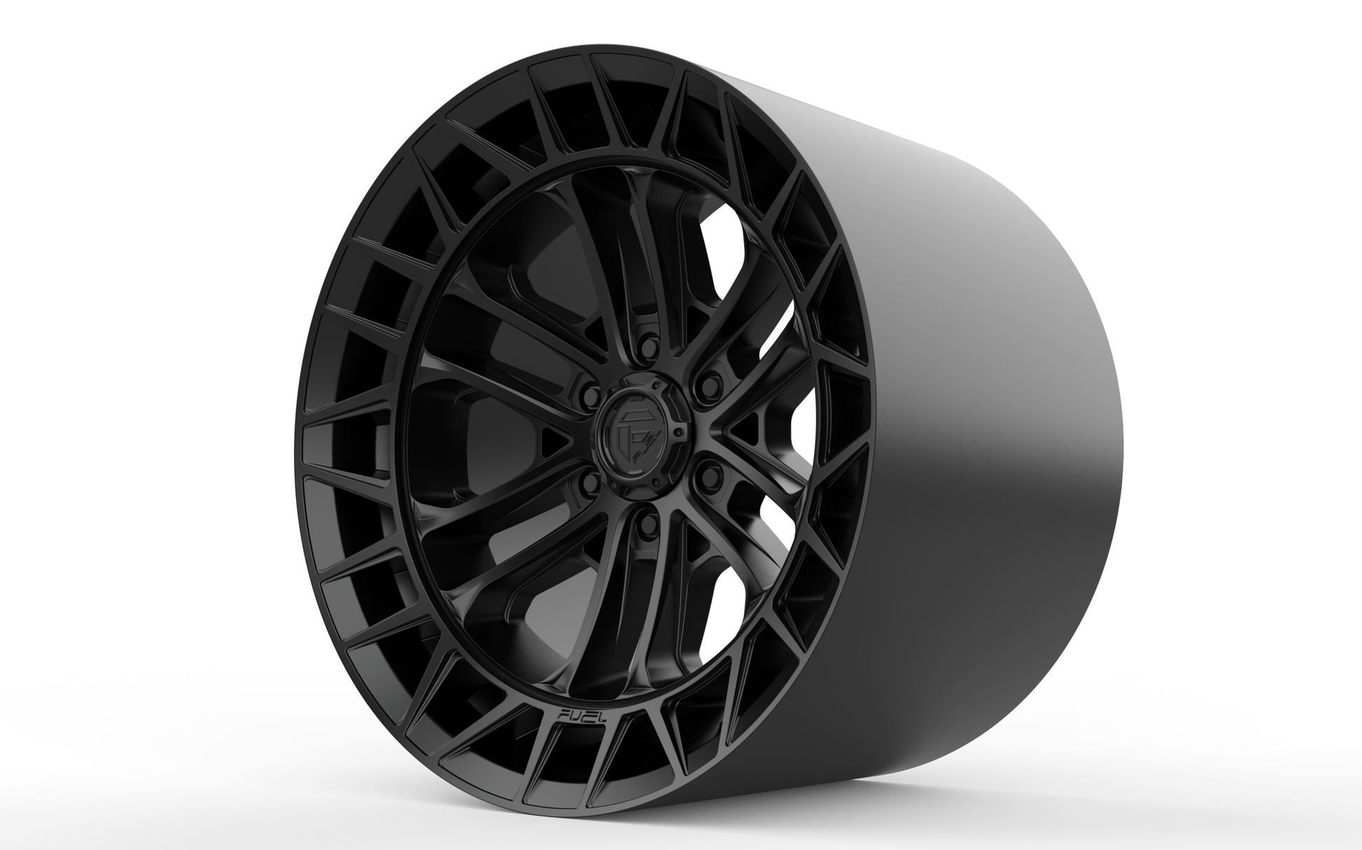STL FILE FUEL OFF-ROAD CELSIUS WHEEL 3D PRINT MODEL - ARTISTIT