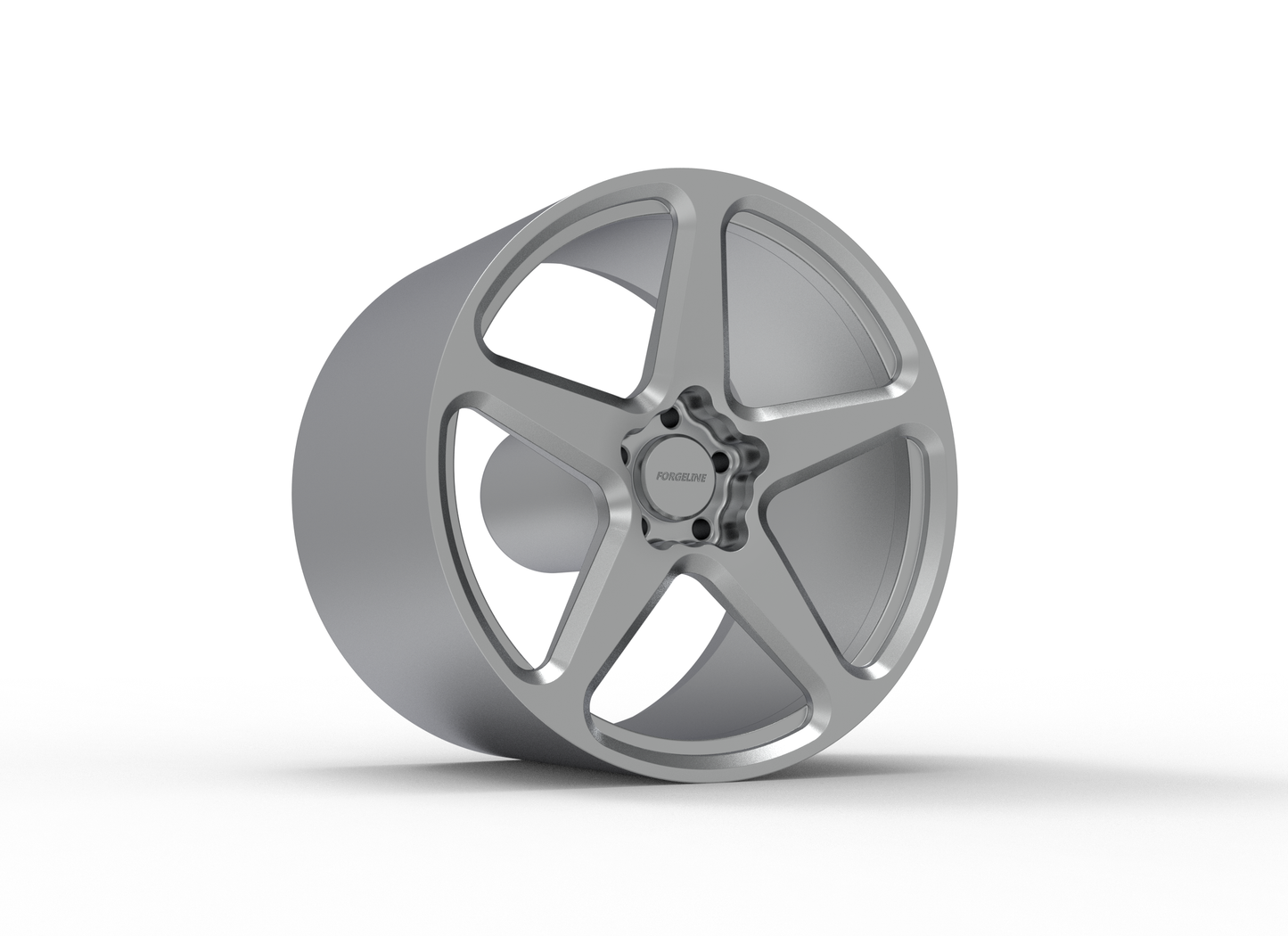 FORGELINE CF1 OPEN LUG WHEEL 3D MODEL