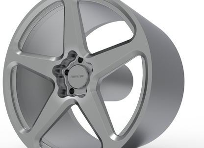 STL FILE FORGELINE CF1 OPEN LUG WHEEL 3D MODEL - ARTISTIT
