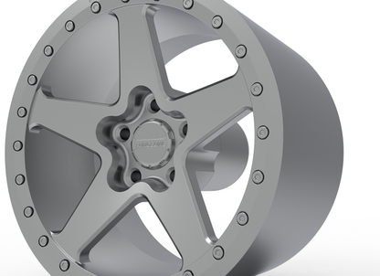 STL FILE FORGELINE CF1R BEADLOCK WHEEL 3D MODEL - ARTISTIT