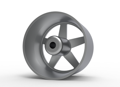 STL FILE FOOSE CF8 WHEEL 3D MODEL - ARTISTIT