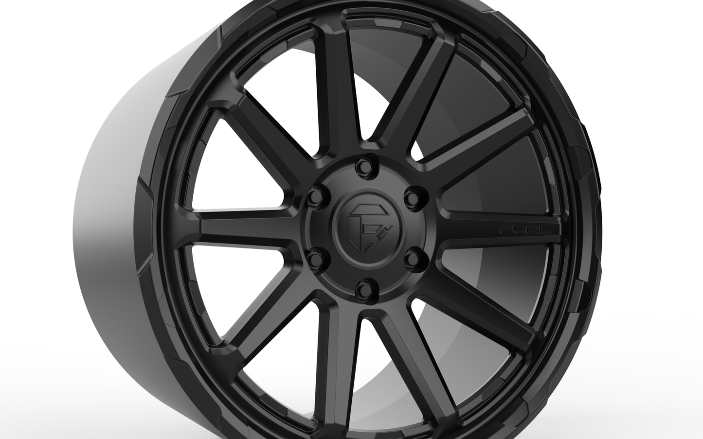 STL FILE FUEL OFF-ROAD CIRCUIT WHEEL 3D PRINT MODEL - ARTISTIT
