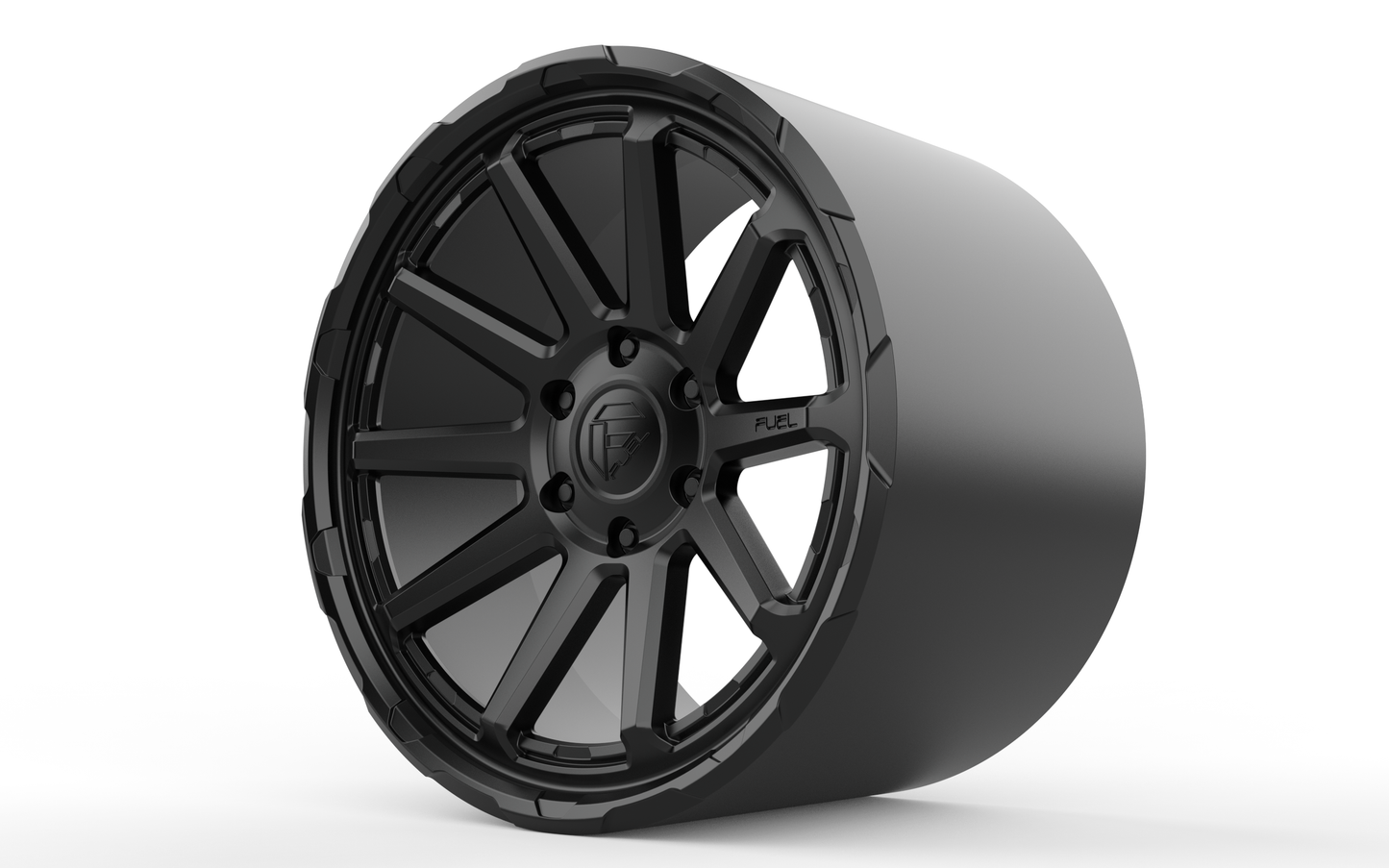 STL FILE FUEL OFF-ROAD CIRCUIT WHEEL 3D PRINT MODEL - ARTISTIT