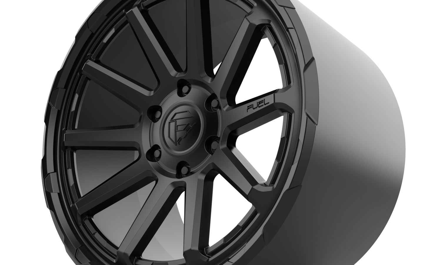 STL FILE FUEL OFF-ROAD CIRCUIT WHEEL 3D PRINT MODEL - ARTISTIT