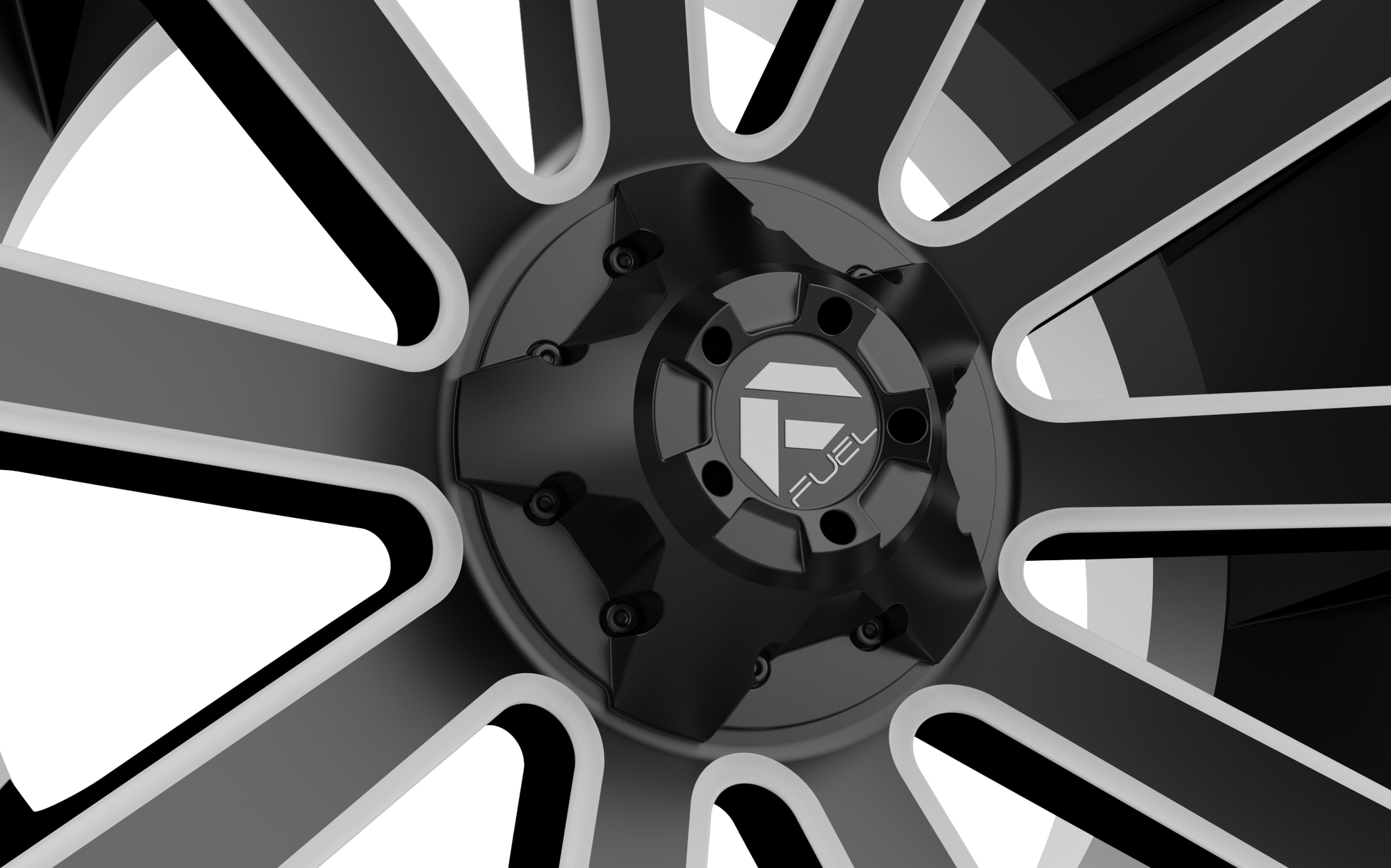 STL FILE FUEL OFF-ROAD CONTRA PLATINUM WHEEL 3D PRINT MODEL - ARTISTIT