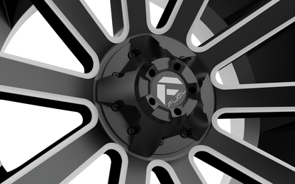 STL FILE FUEL OFF-ROAD CONTRA PLATINUM WHEEL 3D PRINT MODEL - ARTISTIT