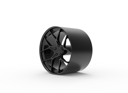 STL FILE AMERICAN RACING CROSSFIRE WHEEL 3D MODEL - ARTISTIT