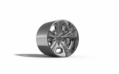 STL FILE BILLET SPECIALTIES CROSSOVER wheel 3D MODEL - ARTISTIT