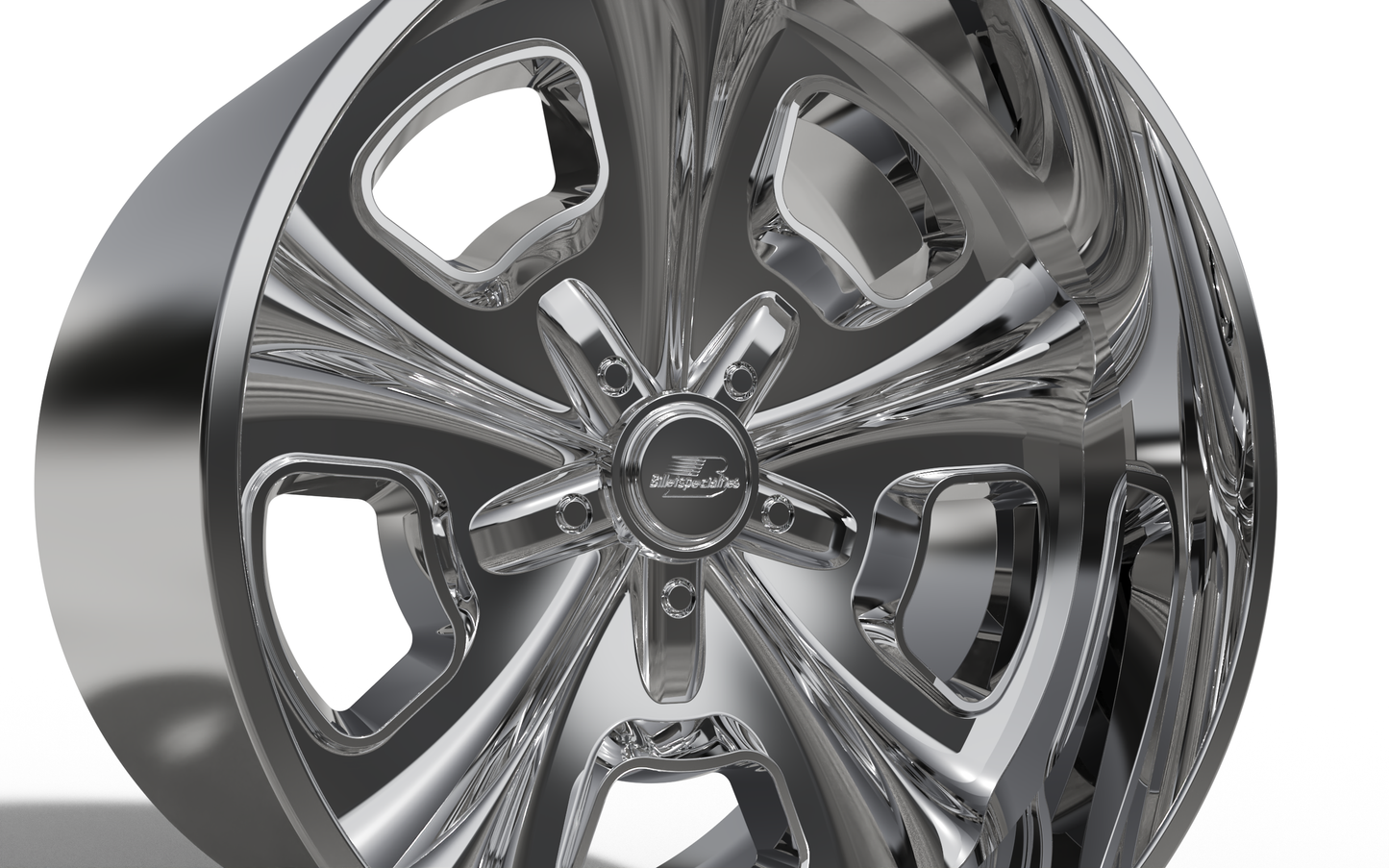 BILLET SPECIALTIES CROSSOVER wheel 3D MODEL