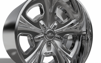 STL FILE BILLET SPECIALTIES CROSSOVER wheel 3D MODEL - ARTISTIT