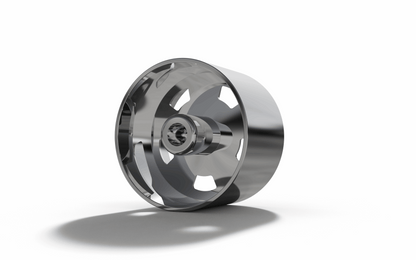 STL FILE BILLET SPECIALTIES CROSSOVER wheel 3D MODEL - ARTISTIT