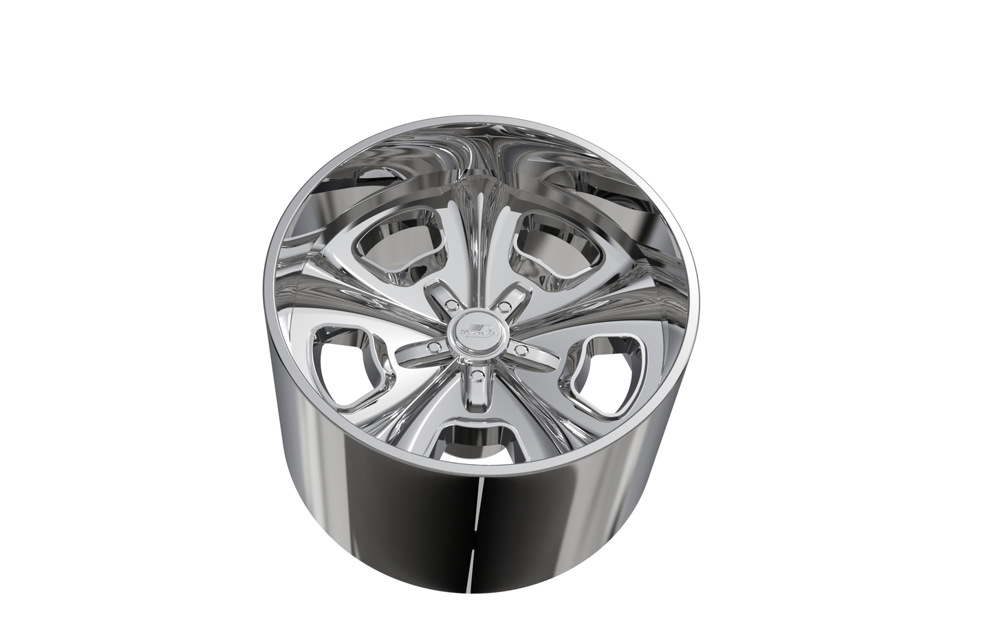 BILLET SPECIALTIES CROSSOVER wheel 3D MODEL