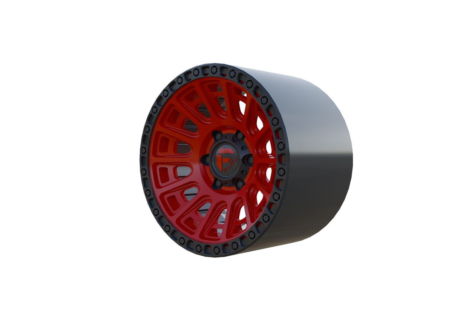 FUEL OFF-ROAD CYCLE WHEEL 3D PRINT
