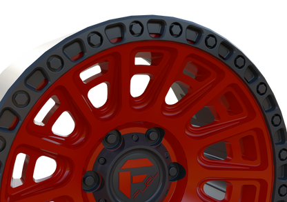 FUEL OFF-ROAD CYCLE WHEEL 3D PRINT
