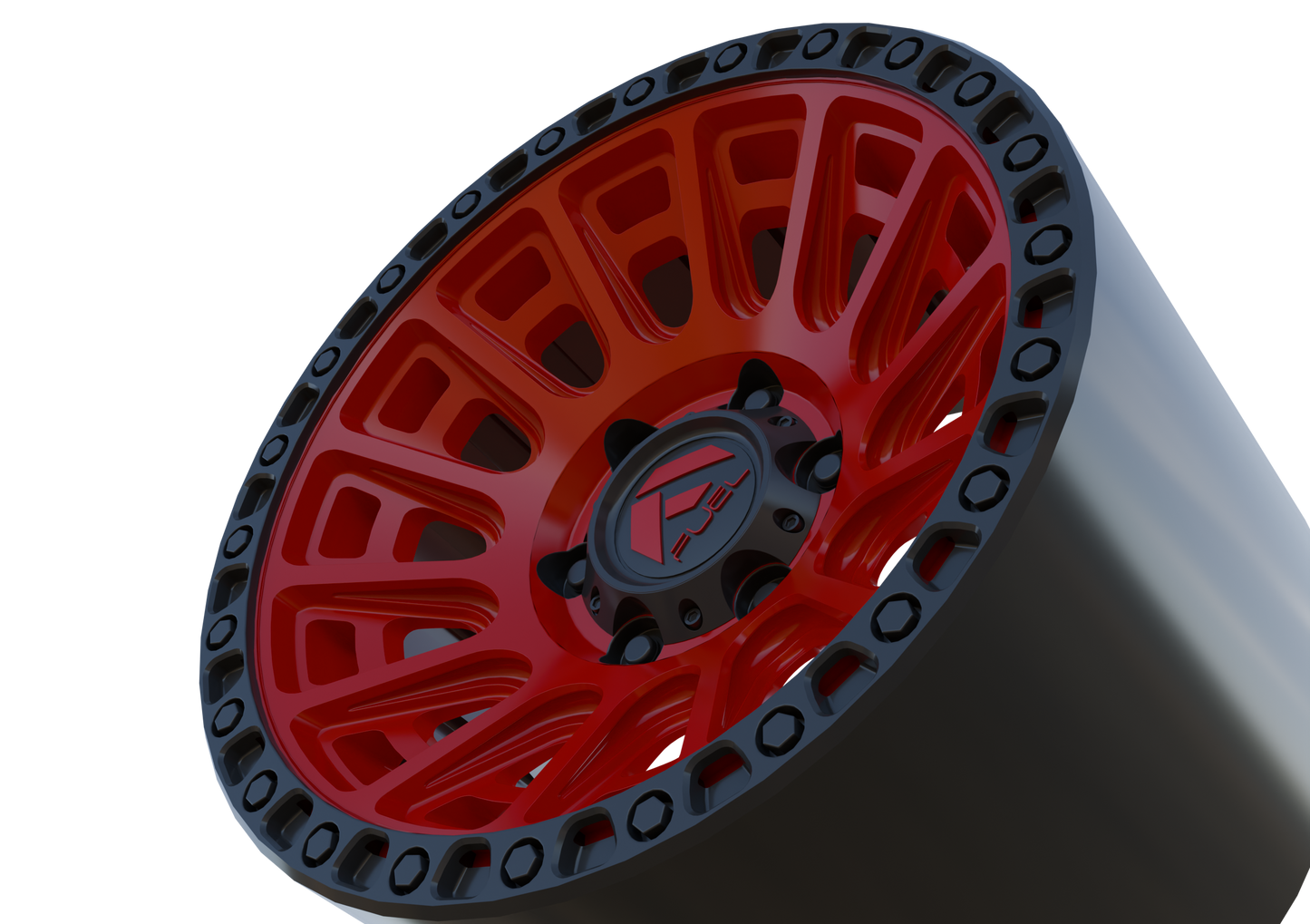 FUEL OFF-ROAD CYCLE WHEEL 3D PRINT