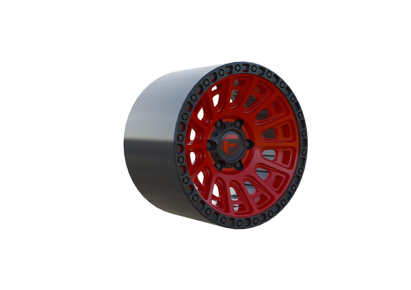 FUEL OFF-ROAD CYCLE WHEEL 3D PRINT