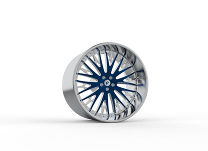 STL FILE FORGIATO Cravatta WHEEL 3D MODEL - ARTISTIT