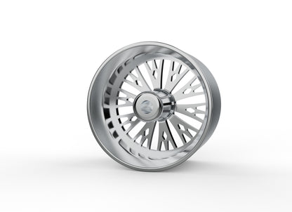 STL FILE FORGIATO Cravatta WHEEL 3D MODEL - ARTISTIT
