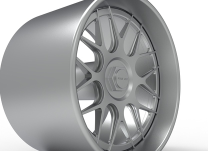STL FILE FORGELINE DE3C CONCAVE v2 WHEEL 3D MODEL - ARTISTIT
